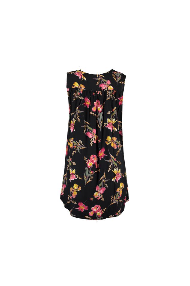 Chemisier long sans manches image number 2