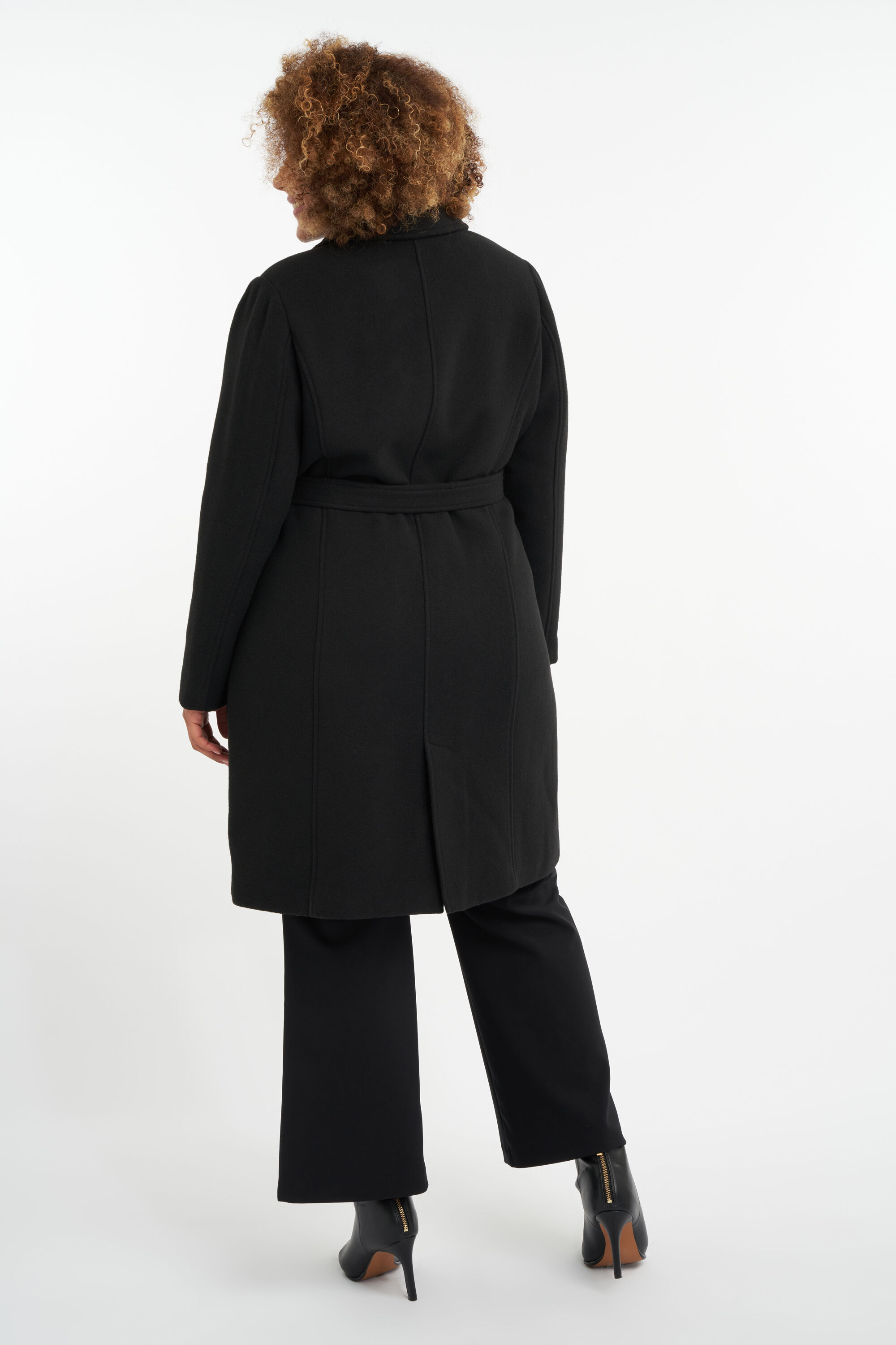 Veste longue avec ceinture image number 4