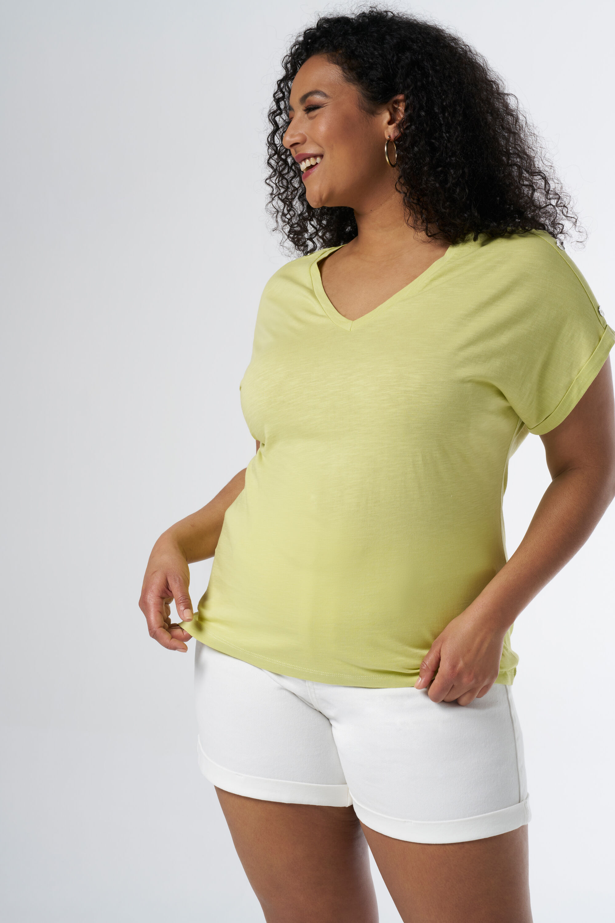 T-shirt &agrave; boutons image number 5