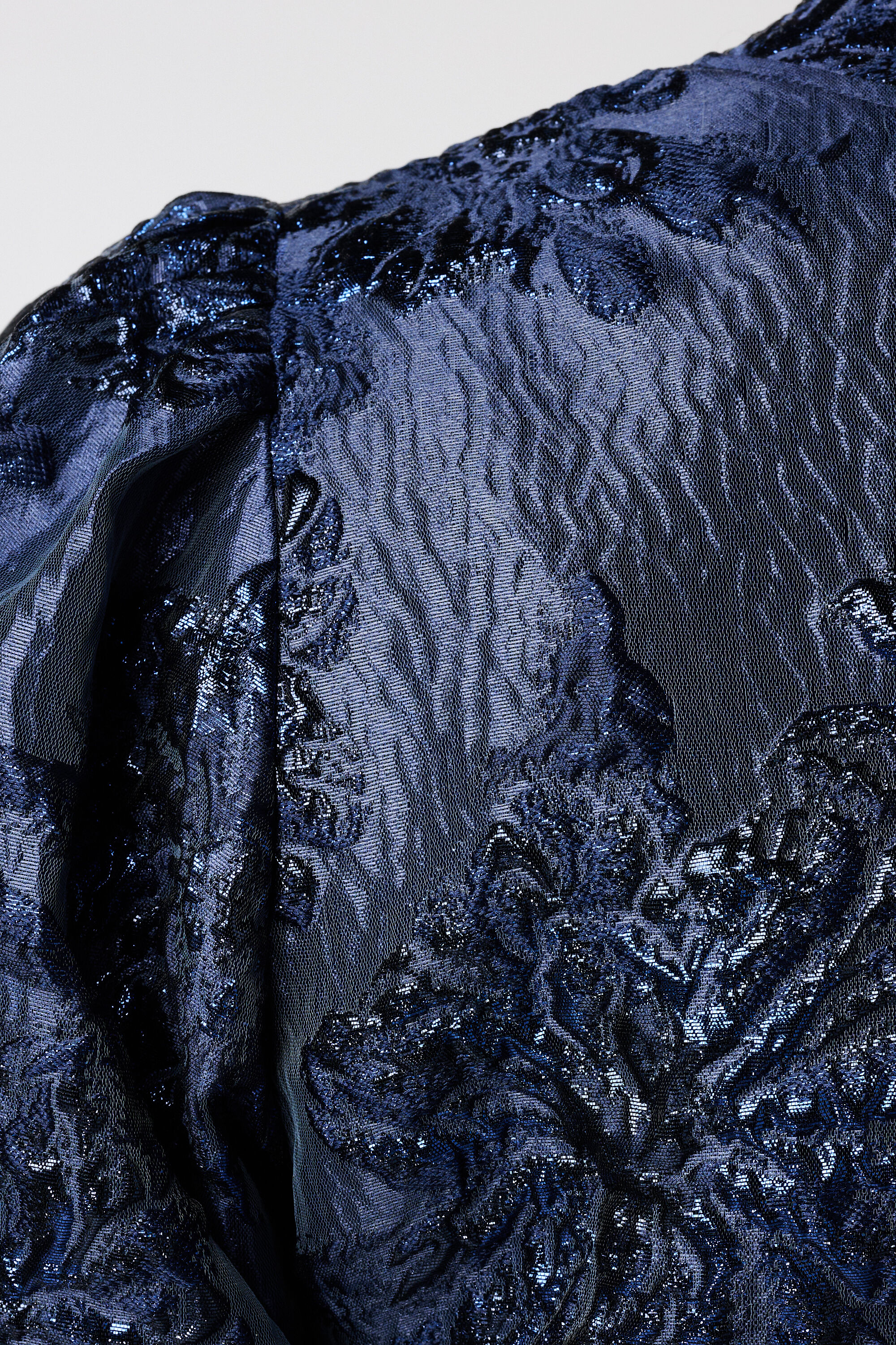 Blouson bomber en jacquard image number 6