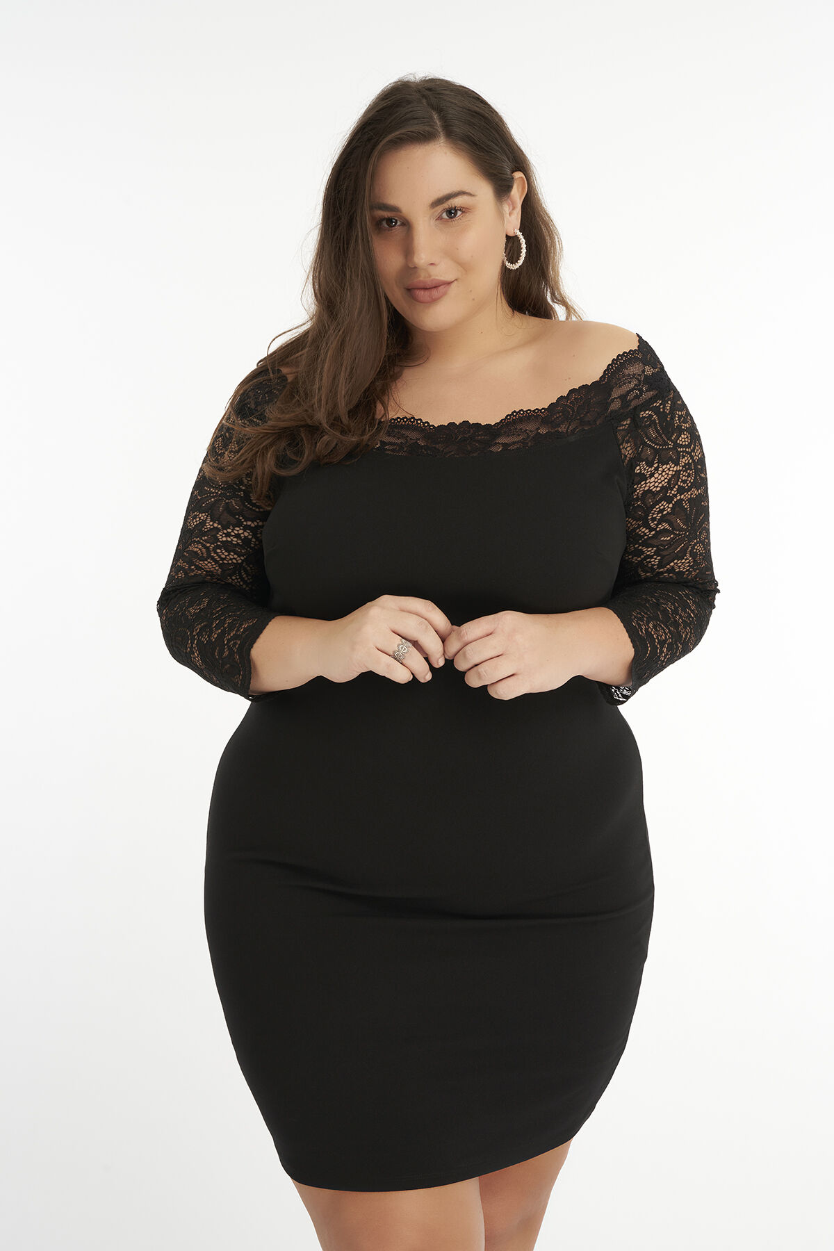 Modele de abraded robe grande taille