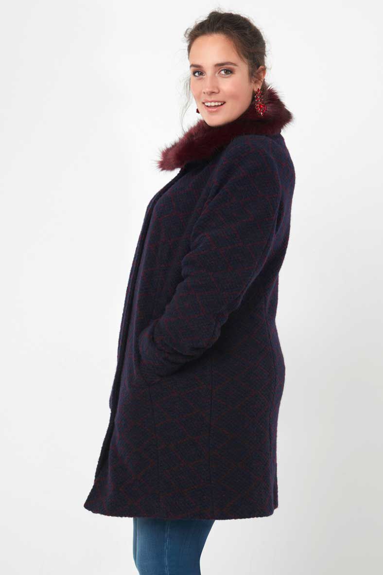 Manteau en jacquard image number 3