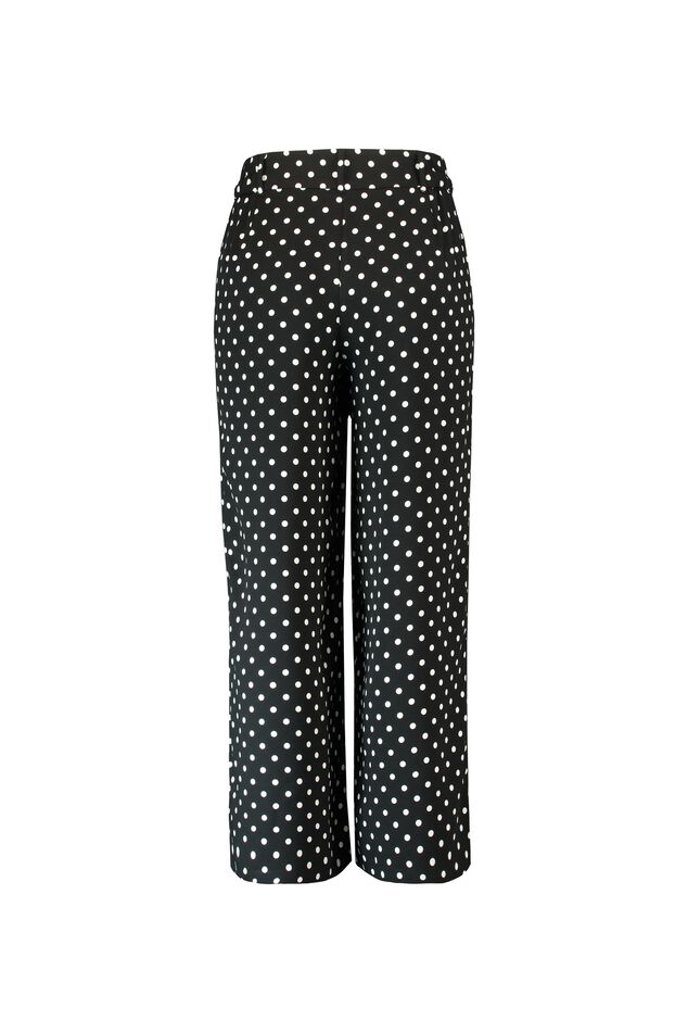 Pantalon fluide à pois image number 3