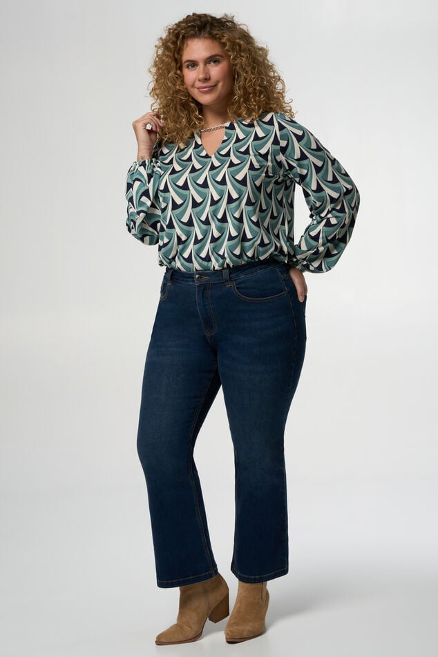 Jean évasé 28 inch. image number 6