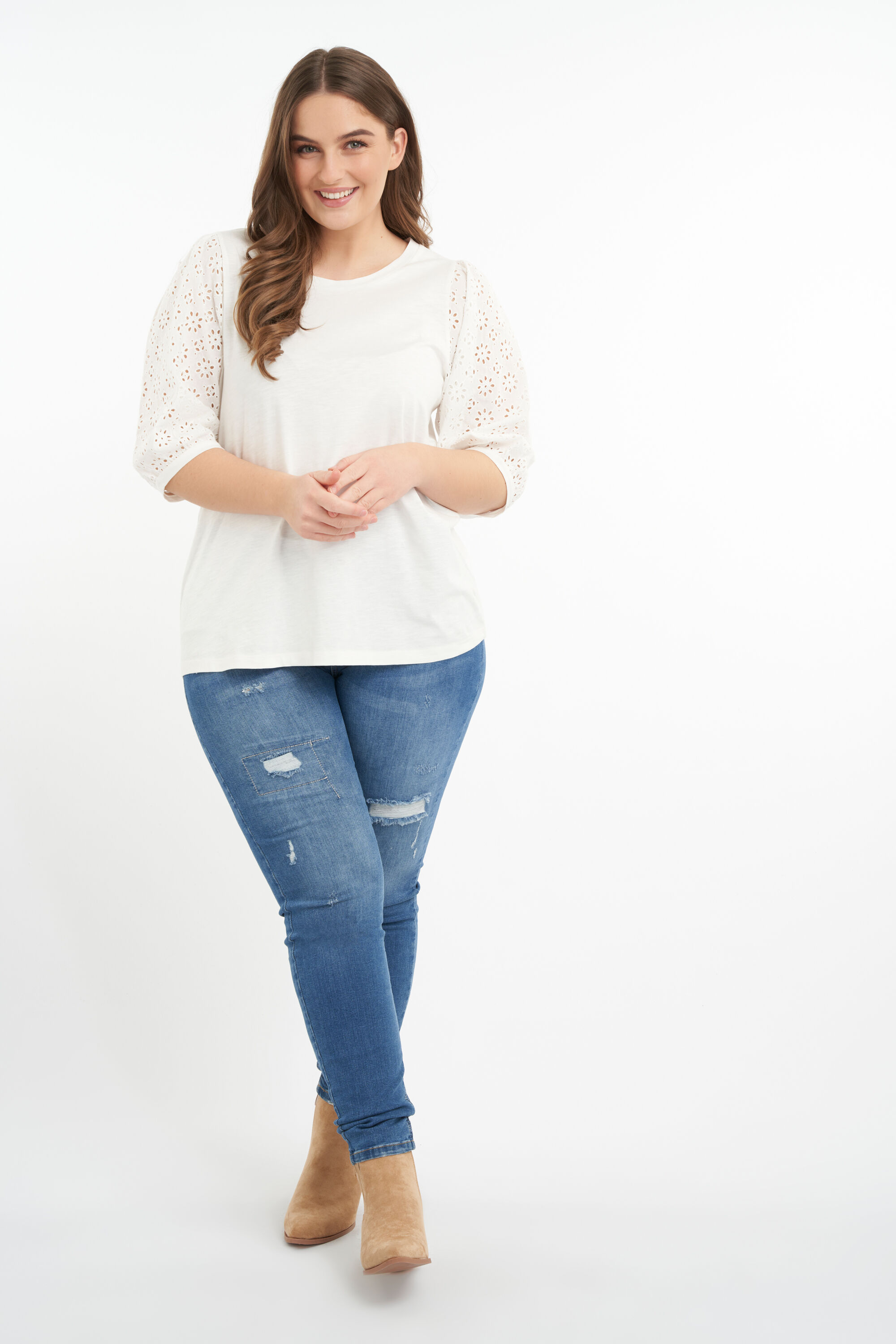 Haut &agrave; broderie image number 5