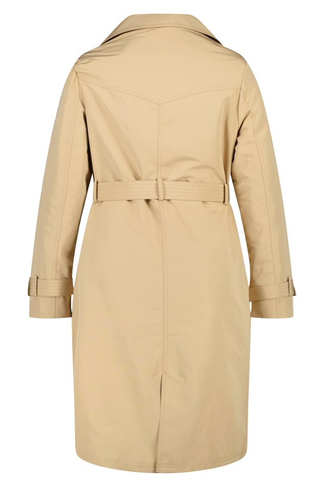 Trench-coat avec une ceinture  image number 2