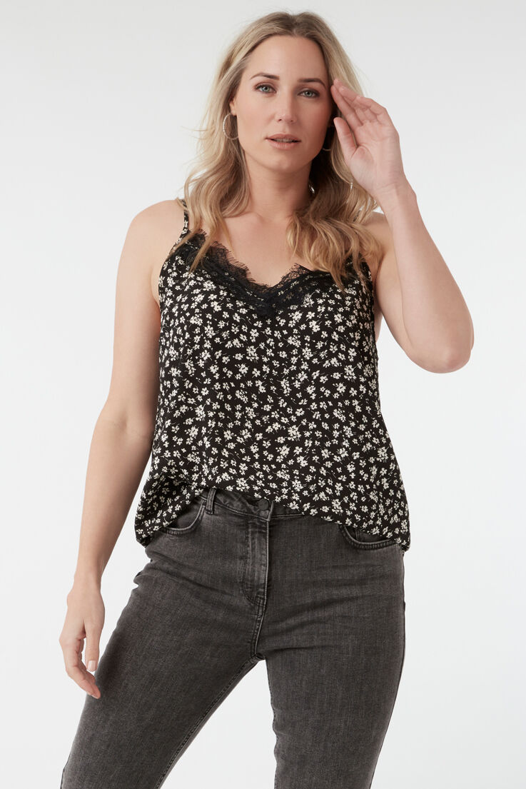 Chemisier imprim&eacute; sans manches  image number 5