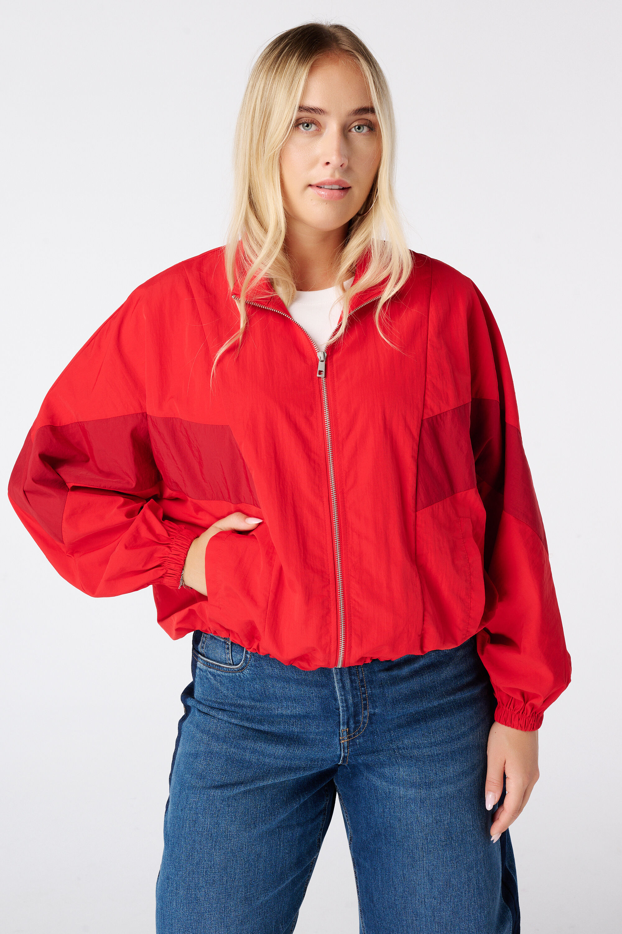 Veste &agrave; imprim&eacute; sportif