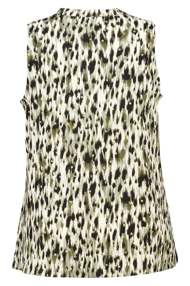 Top sans manches imprimé image number 2