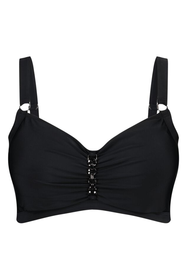 Haut de bikini avec détails métallisés  image number 3