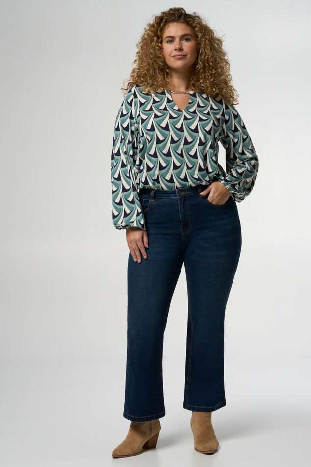 Jean évasé 28 inch. image number 0