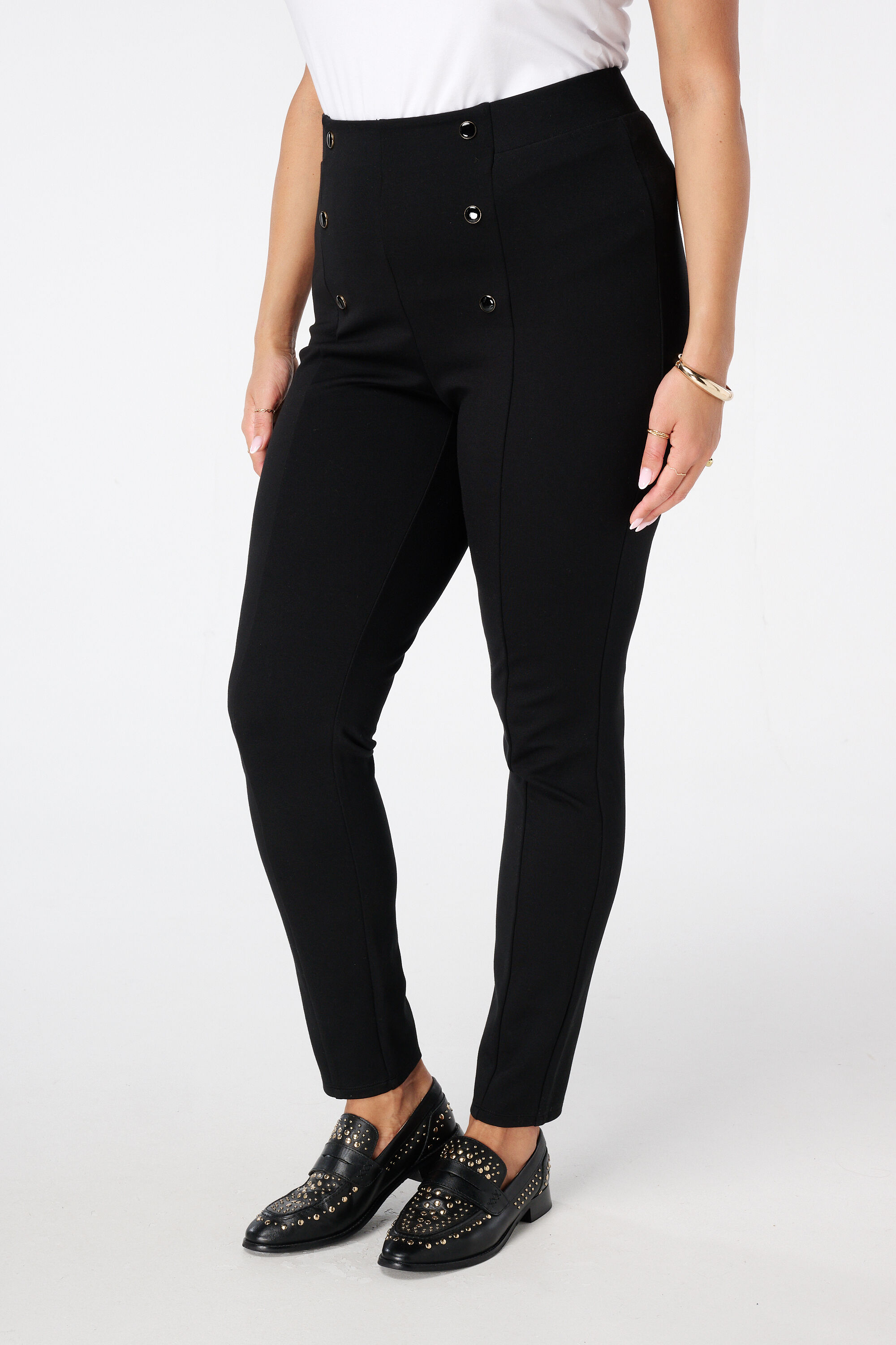 Tregging avec boutons d&eacute;coratifs image number 5