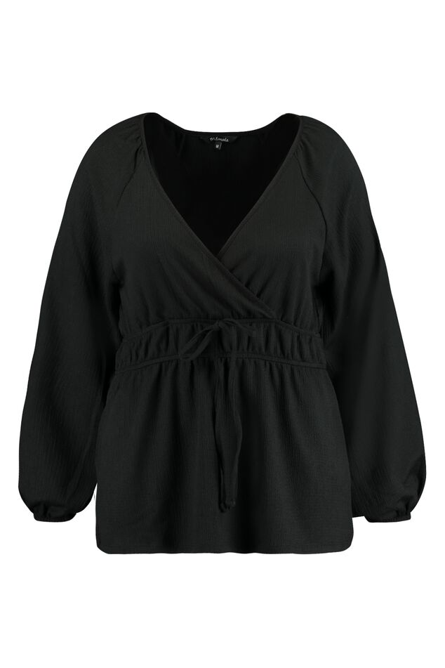 Haut portefeuille à manches bouffantes image number 1