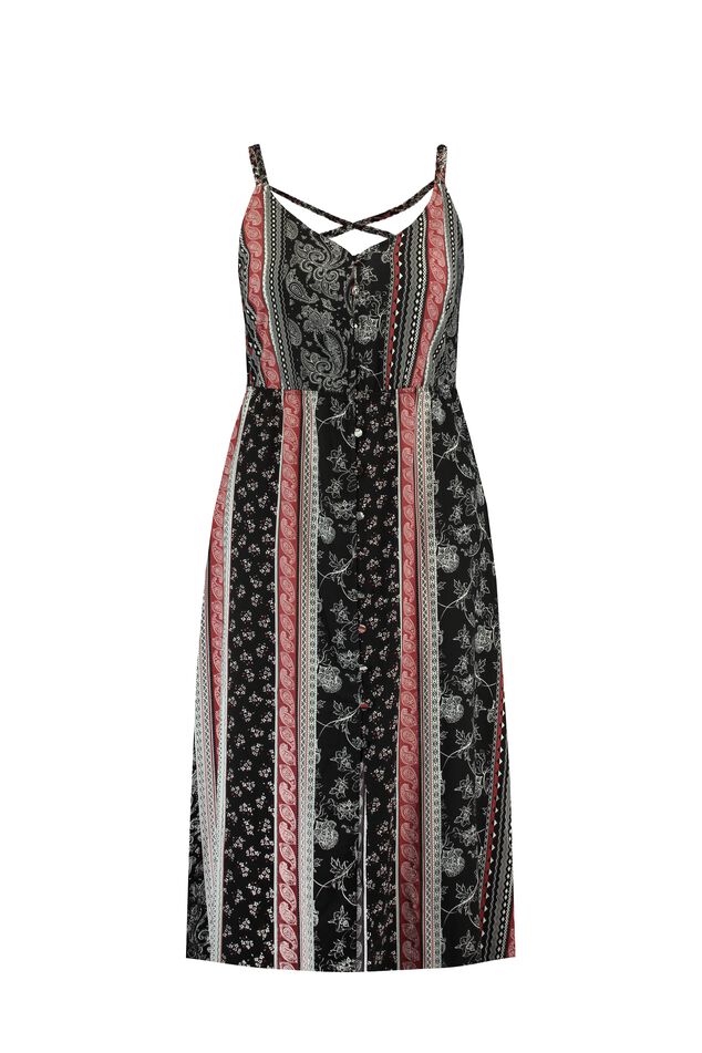 Robe longue avec boutons image number 1