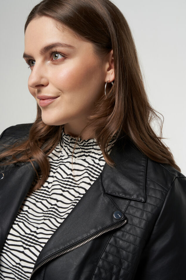 Veste en similicuir image number 4