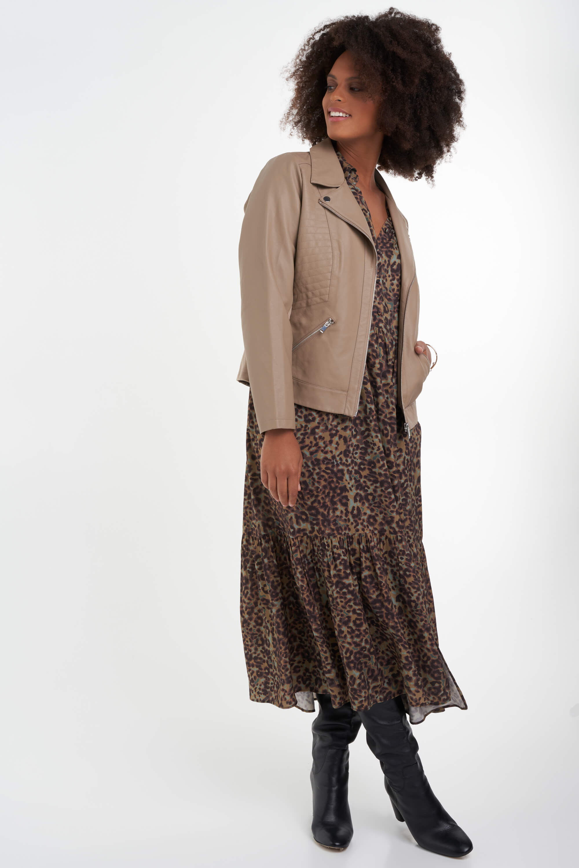 Veste en similicuir image number 6