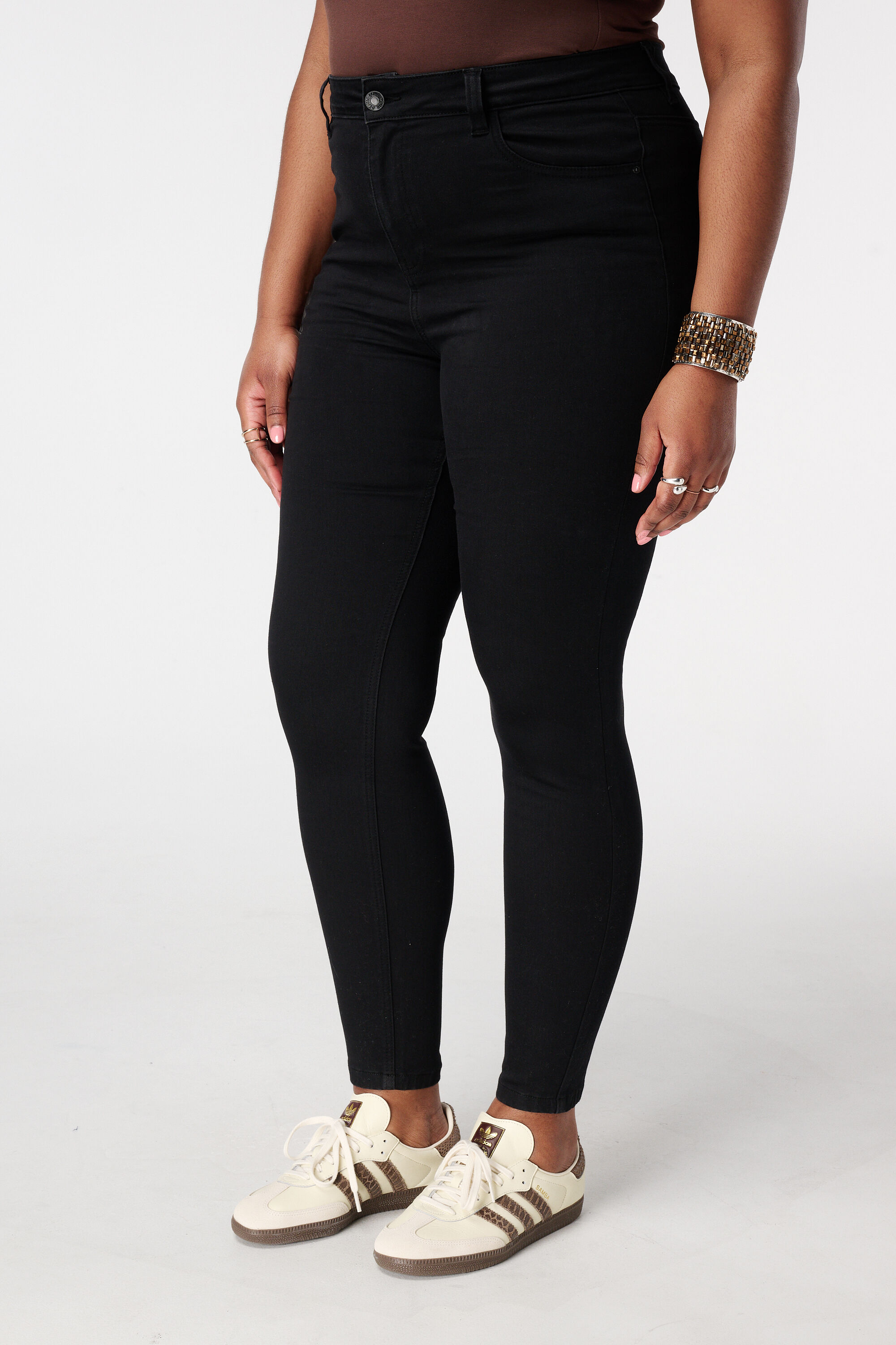 Jean skinny taille haute CHERRY image number 5