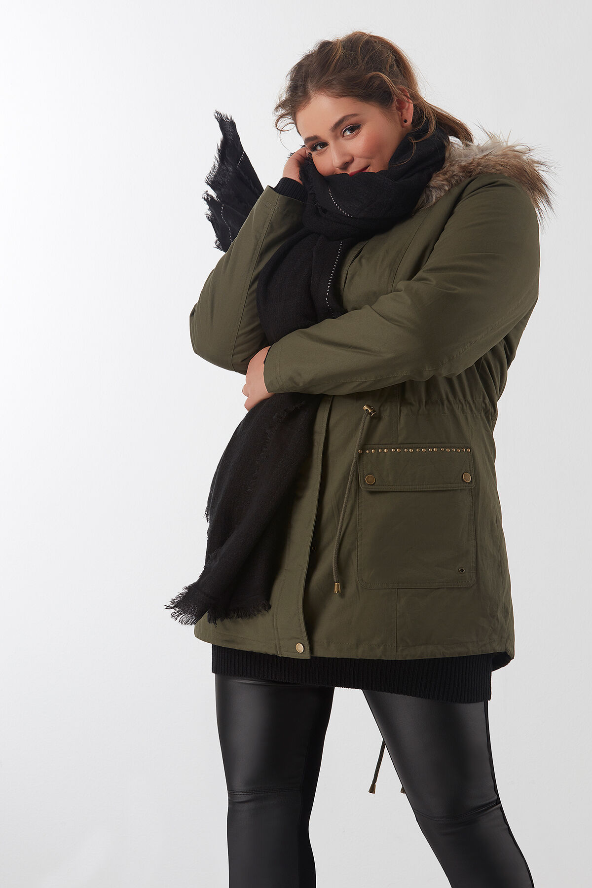 Parka clout&eacute;e image number 4