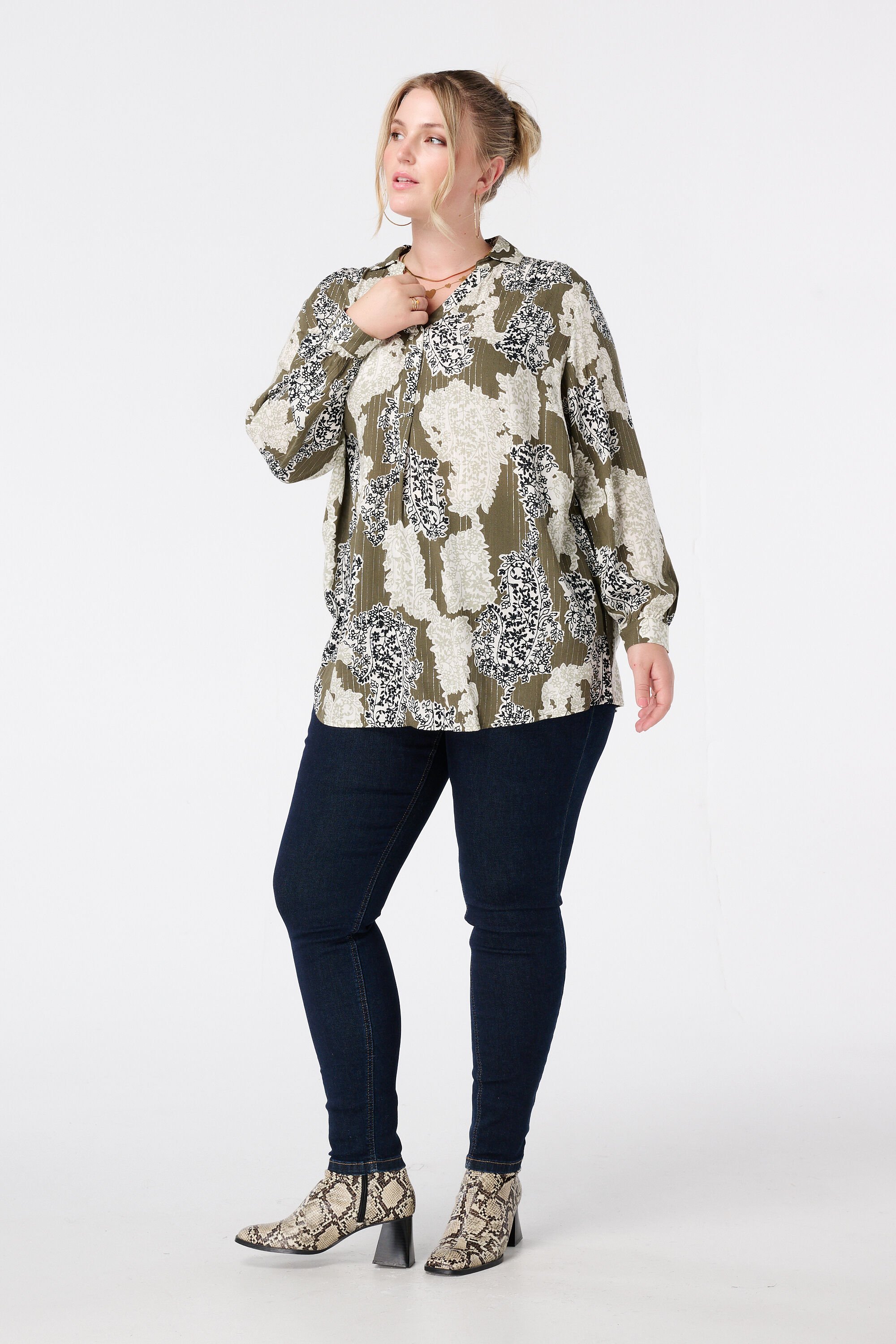 Blouse imprim&eacute;e image number 5