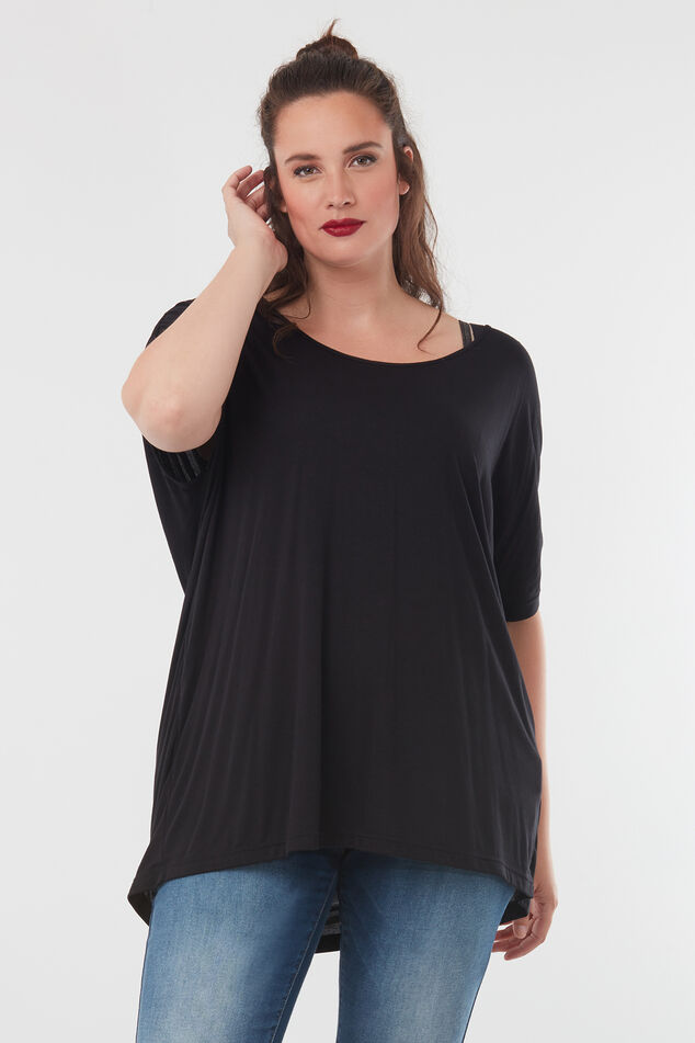 Top avec détail en dentelle image number 0