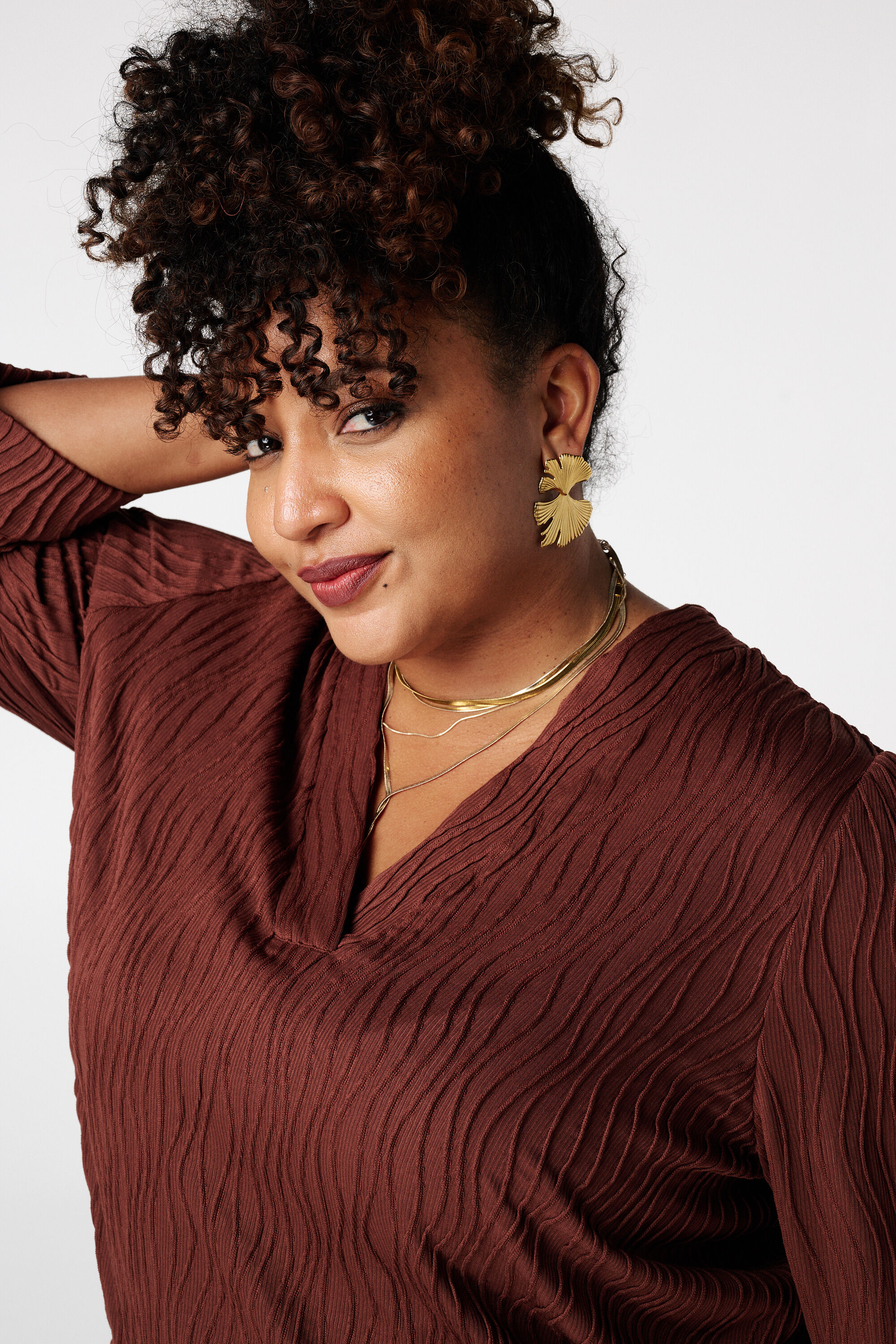 Haut avec structure ondul&eacute;e image number 4