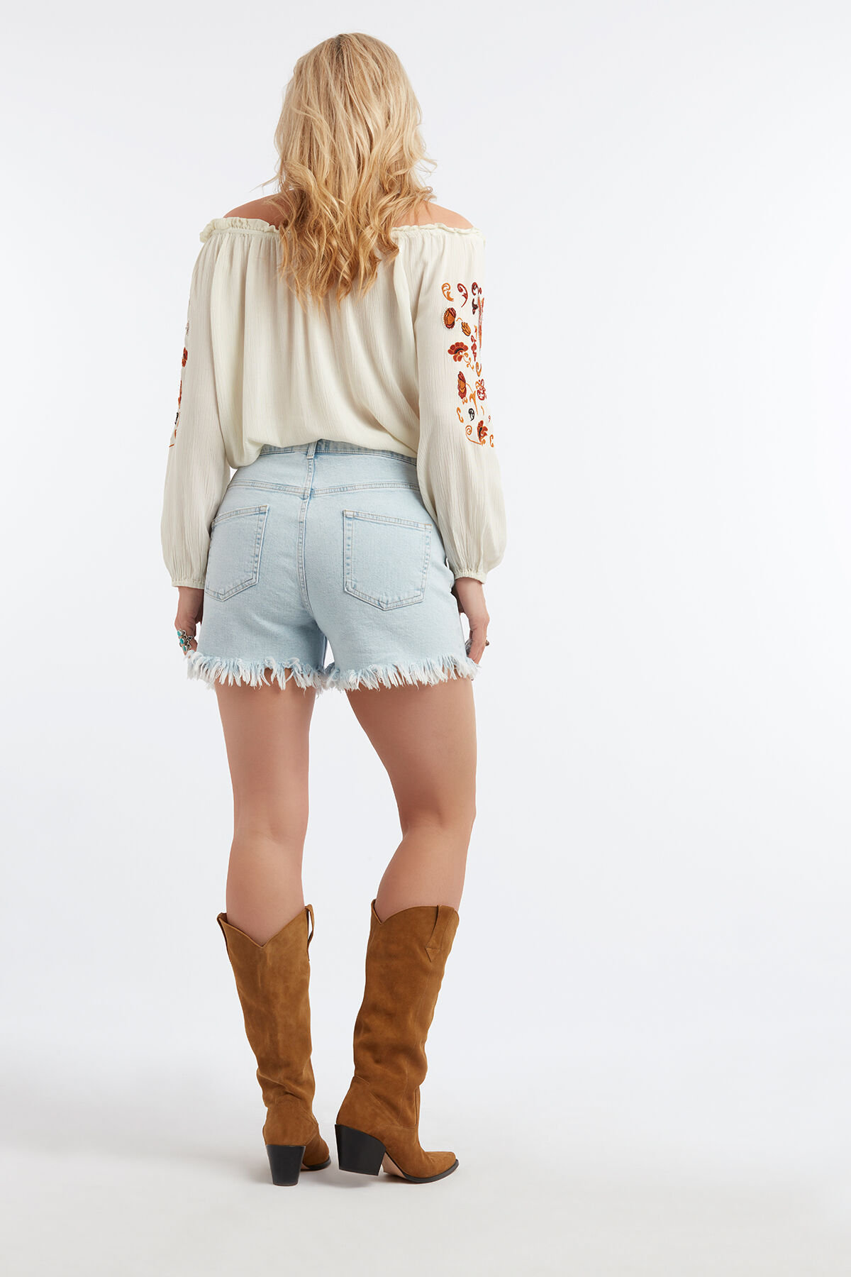 Chemisier brod&eacute; image number 6