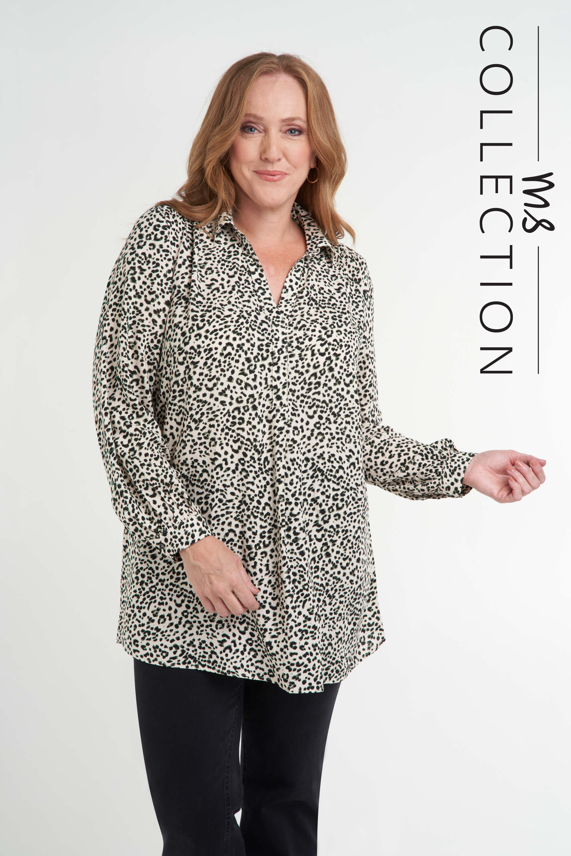 Chemisier &agrave; imprim&eacute; image number 0