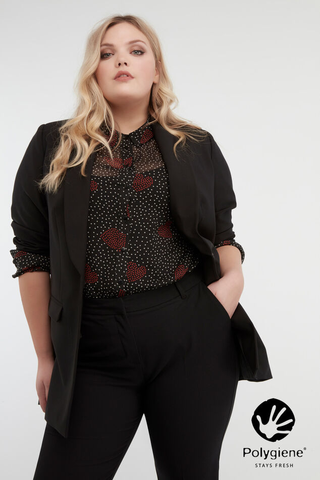 Long chemisier en Polygiene   image number 0