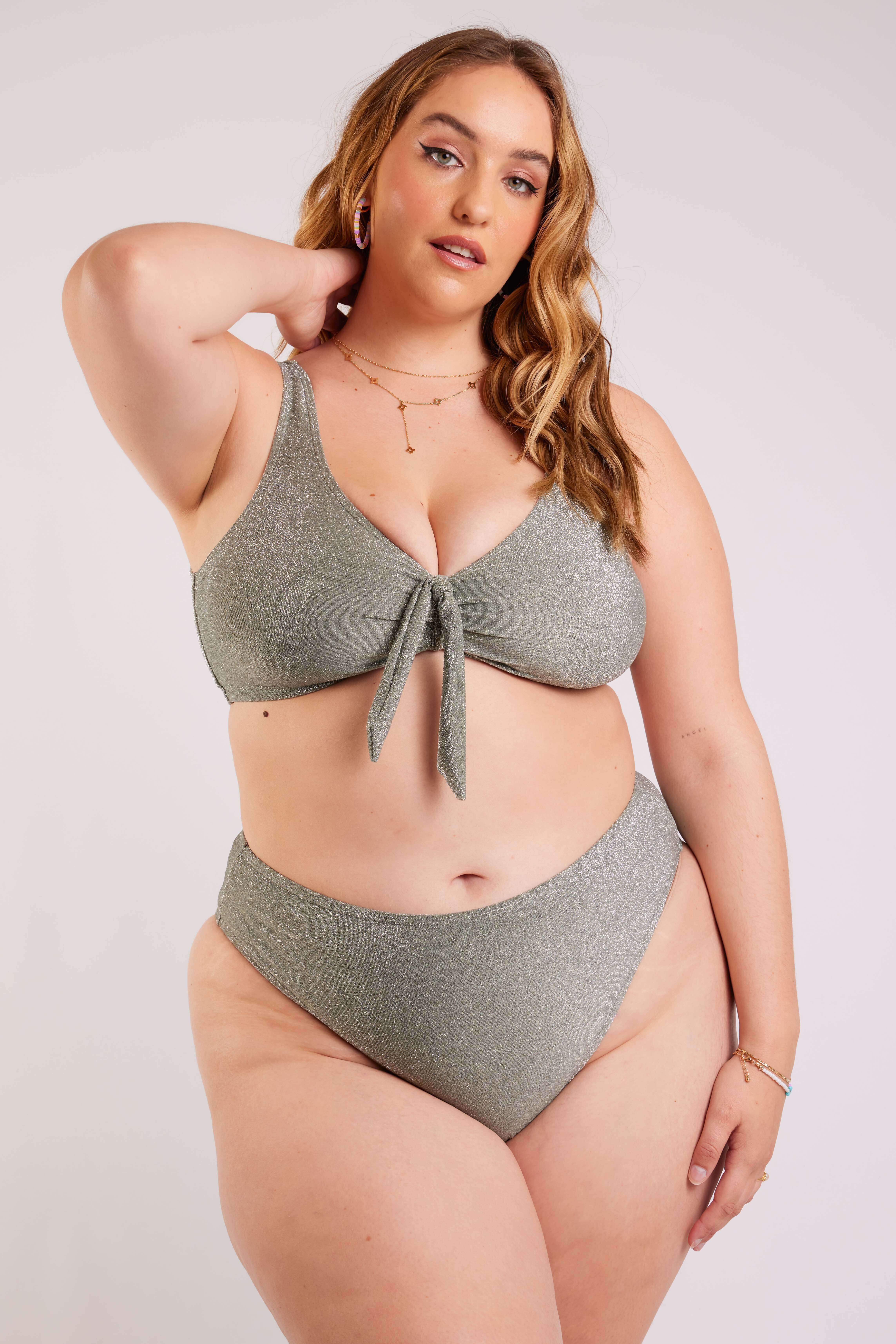 Haut de bikini avec paillettes image number 7