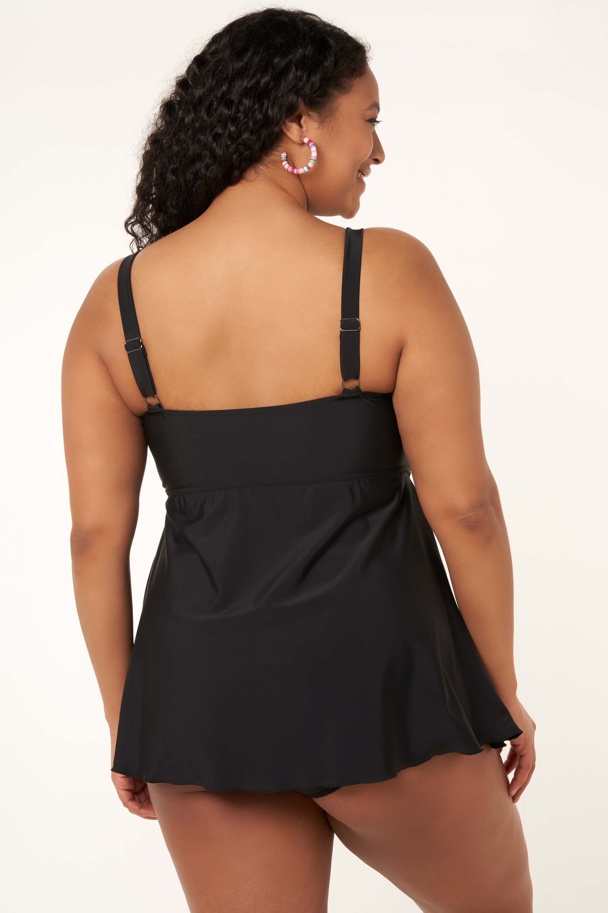 Haut de tankini noir image number 4