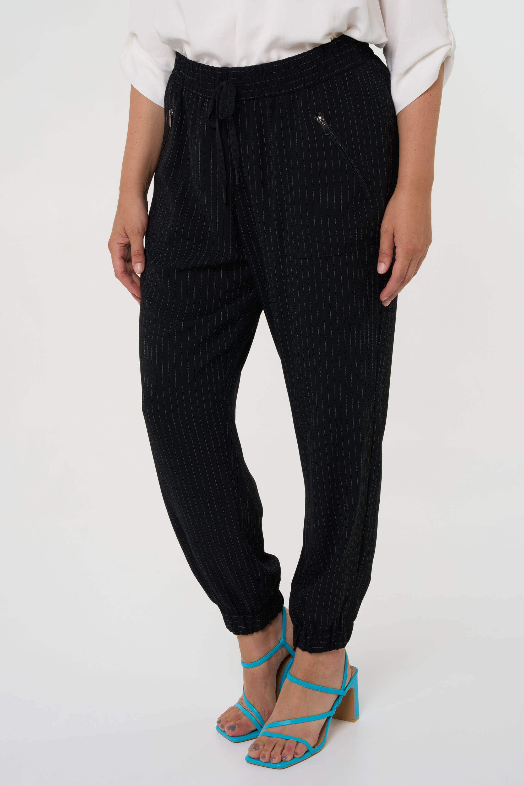 Pantalon &agrave; rayures image number 6