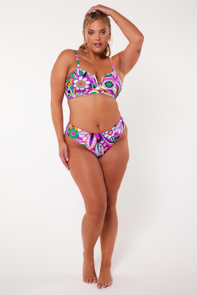 Haut de bikini avec détails en forme de V image number 6