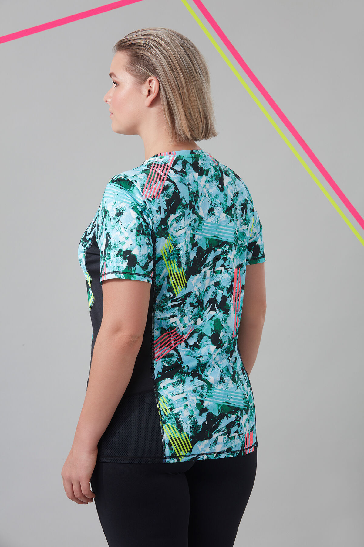 Haut de sport avec imprim&eacute; graphique image number 4