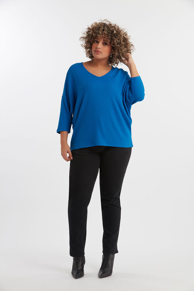 Jean droit ROSE image number 4