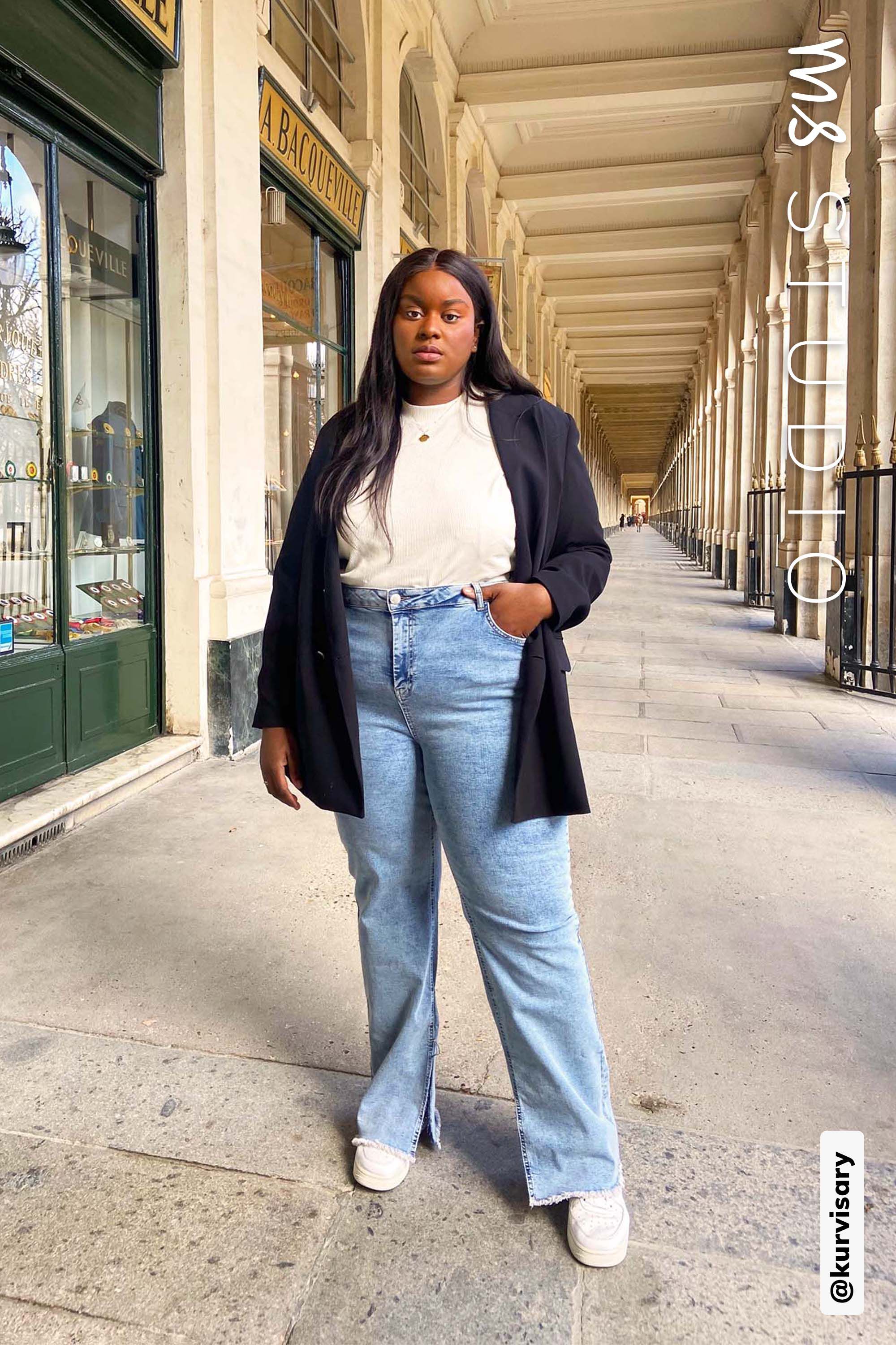 Jean fente femme 2025