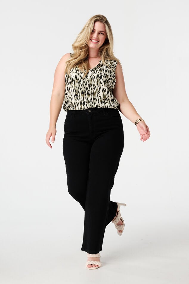 Top sans manches imprimé image number 5