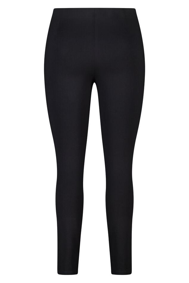 Legging skinny à paillettes et bande latérale image number 2