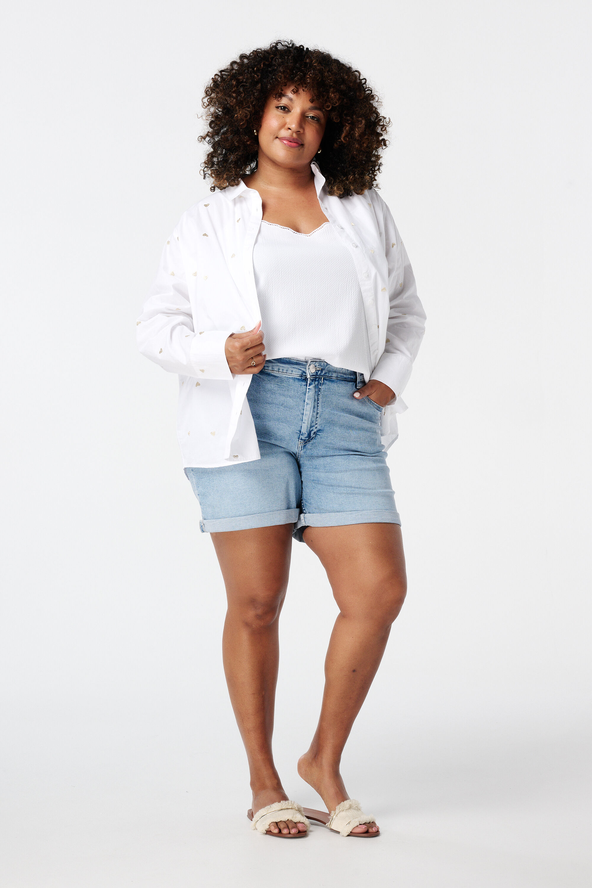 Chemisier &agrave; c&oelig;urs  image number 5