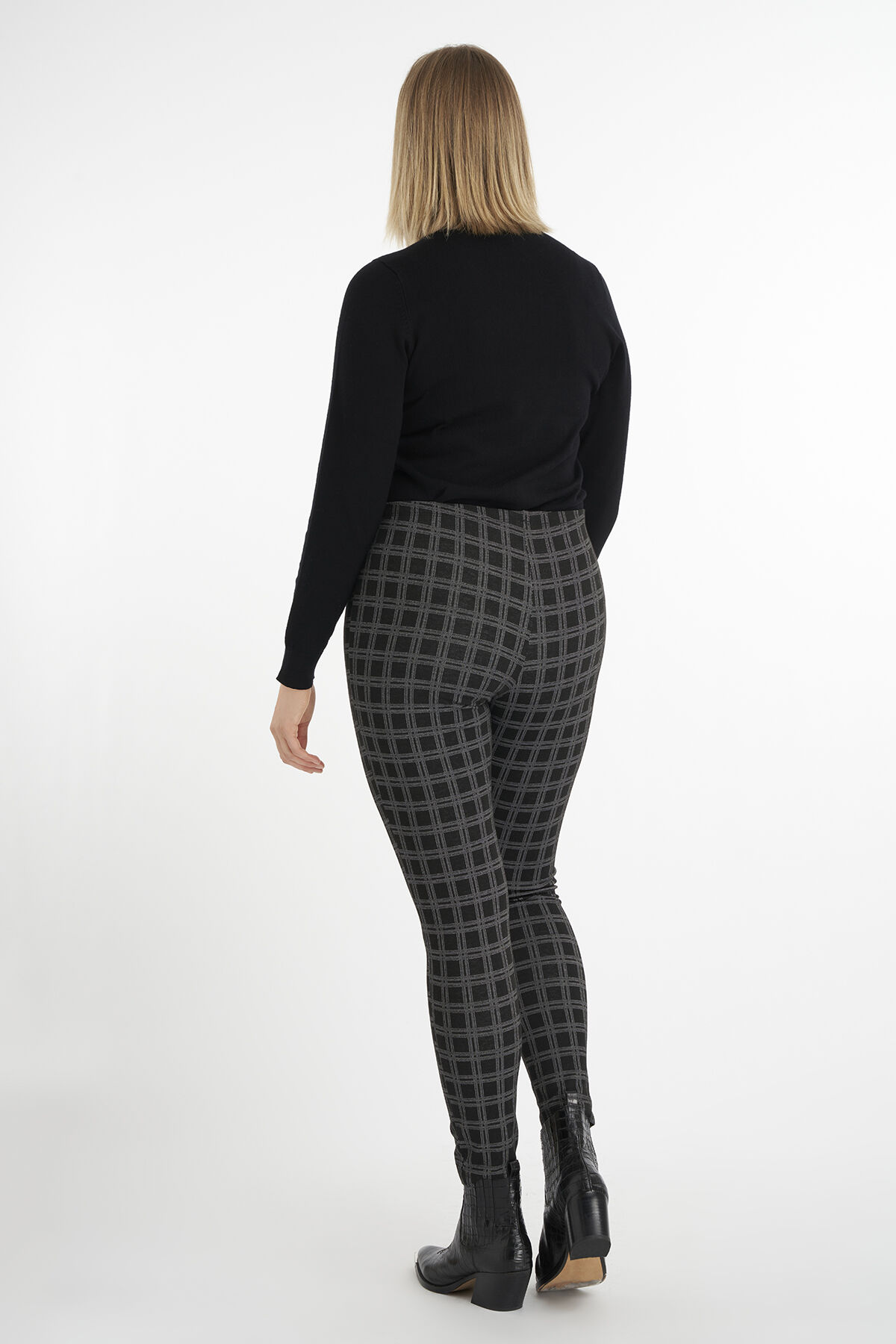 Tregging &agrave; carreaux image number 3