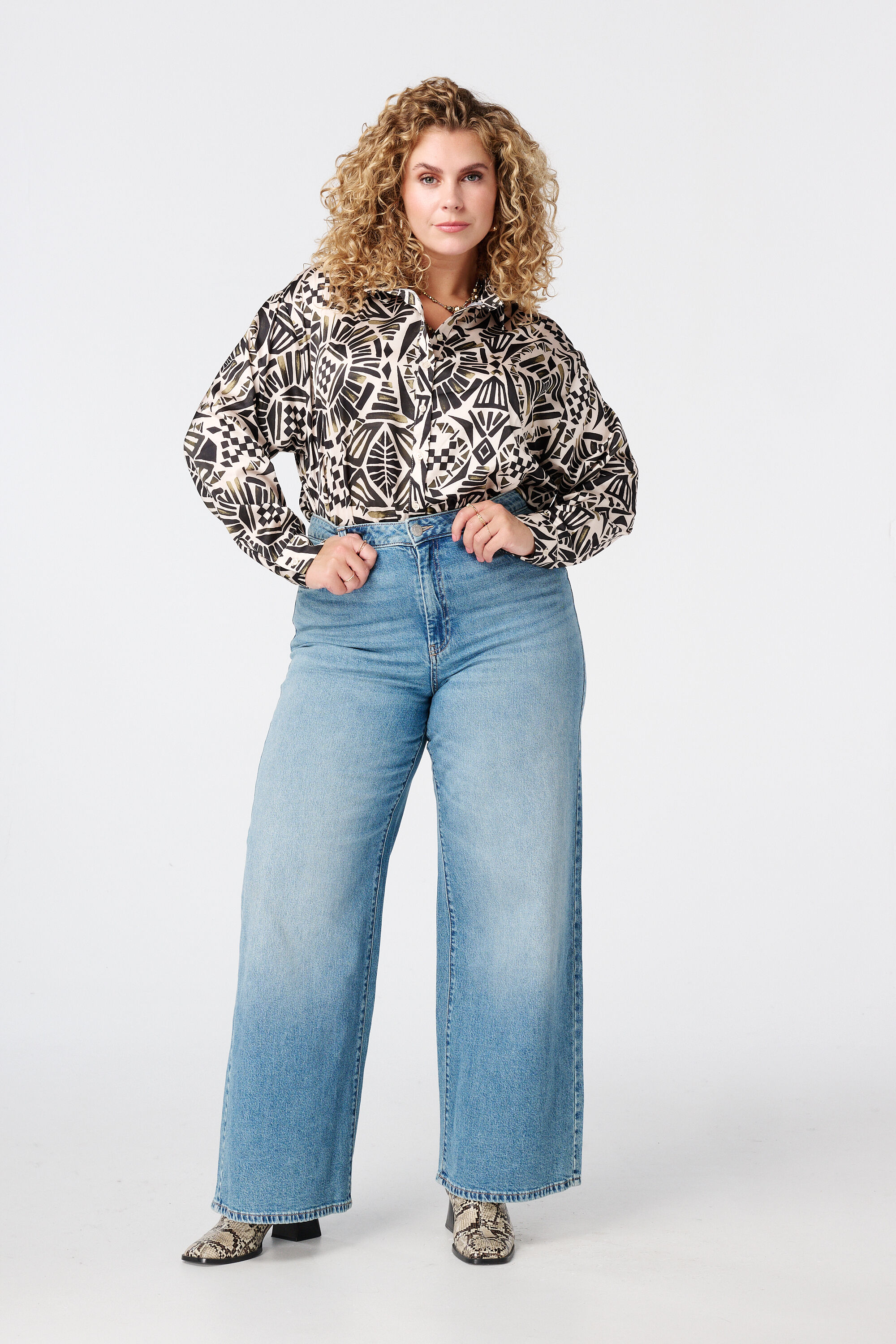 Blouse imprim&eacute;e image number 5