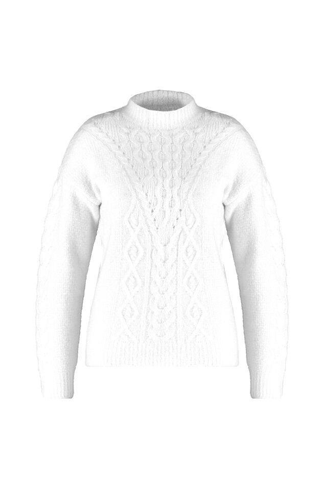 Pull en maille torsadée image number 2
