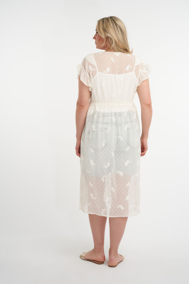 Chemisier long à volants image number 3