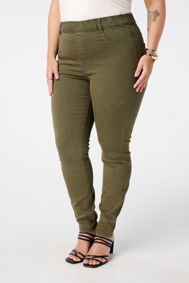 Tregging avec un look denim image number 5