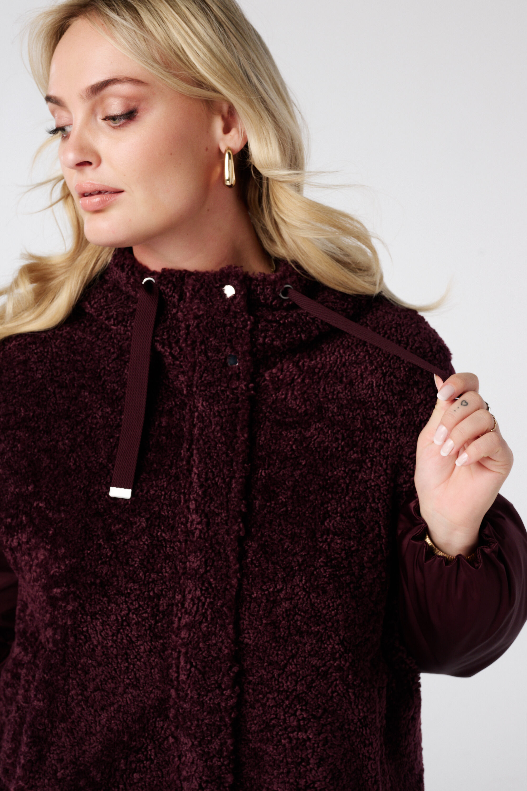 Veste bomber en teddy image number 2