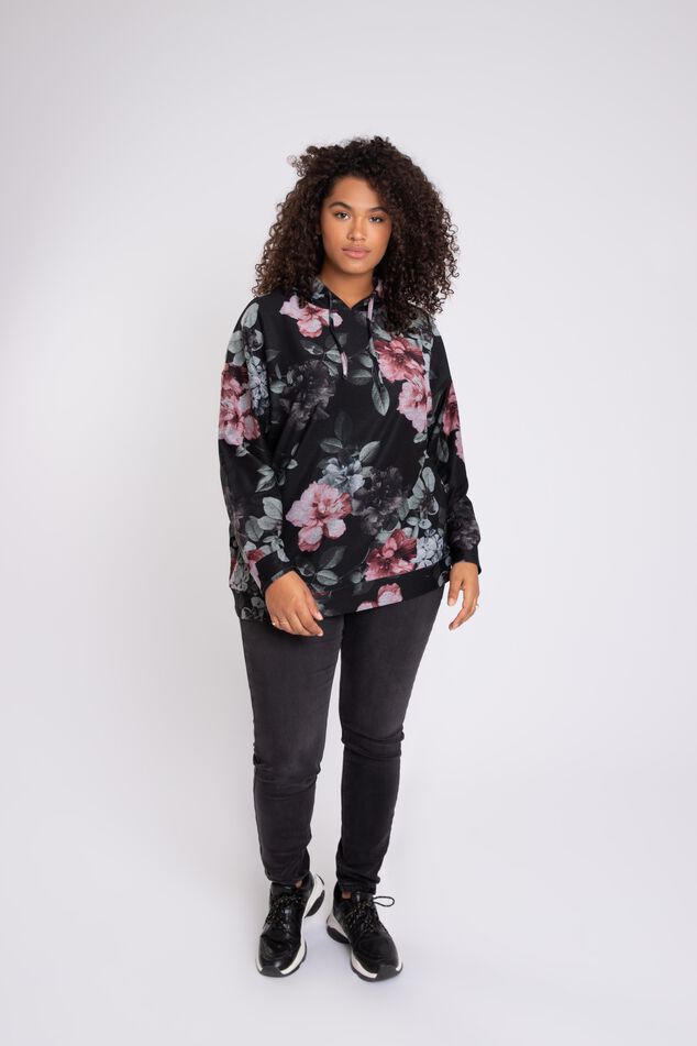 Pull avec imprimé floral image number 5