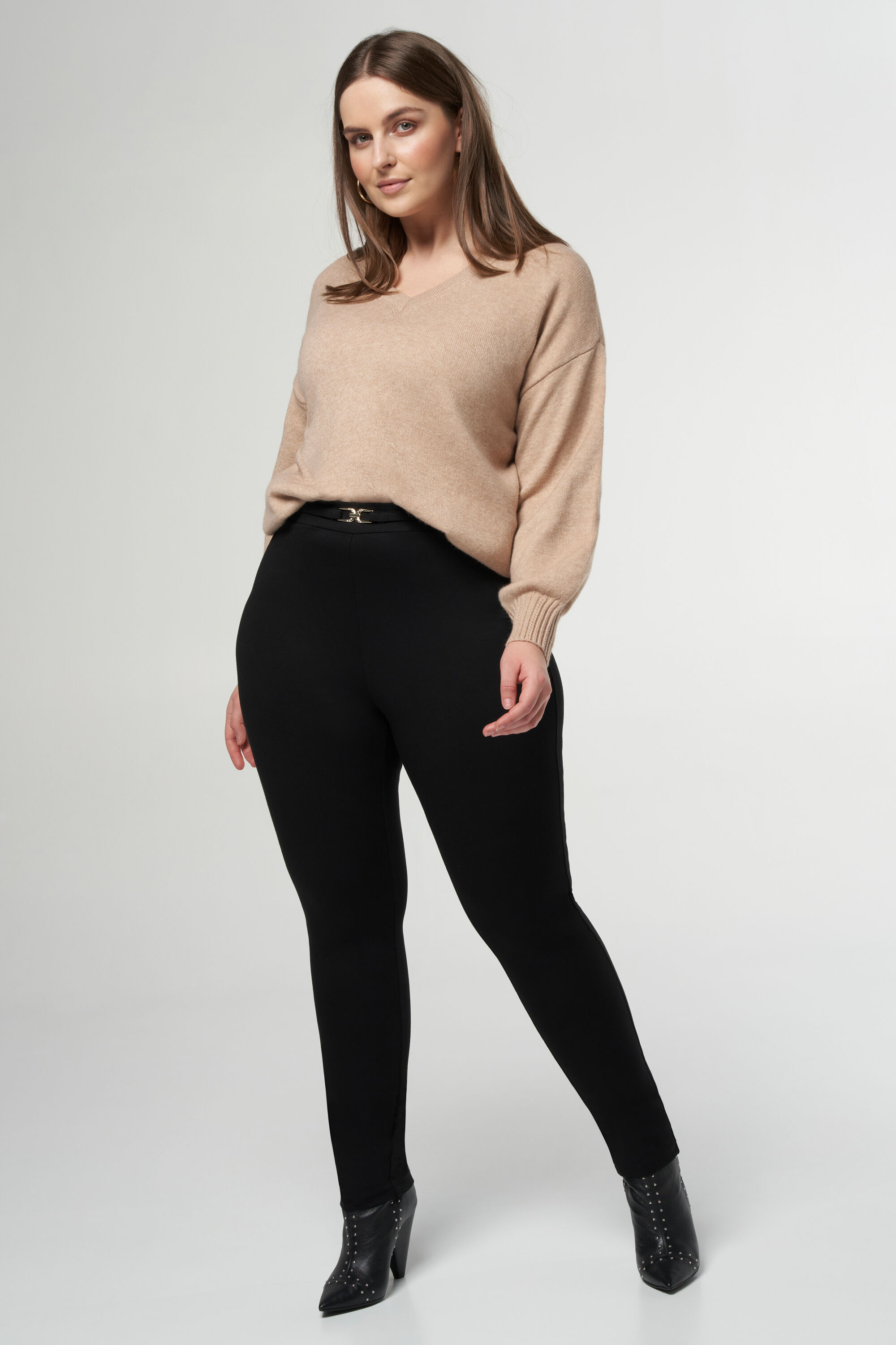 Tregging noir shop femme