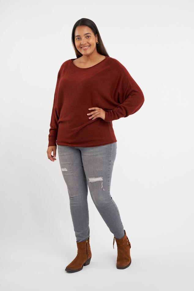 Pull à manches chauve-souris image number 5