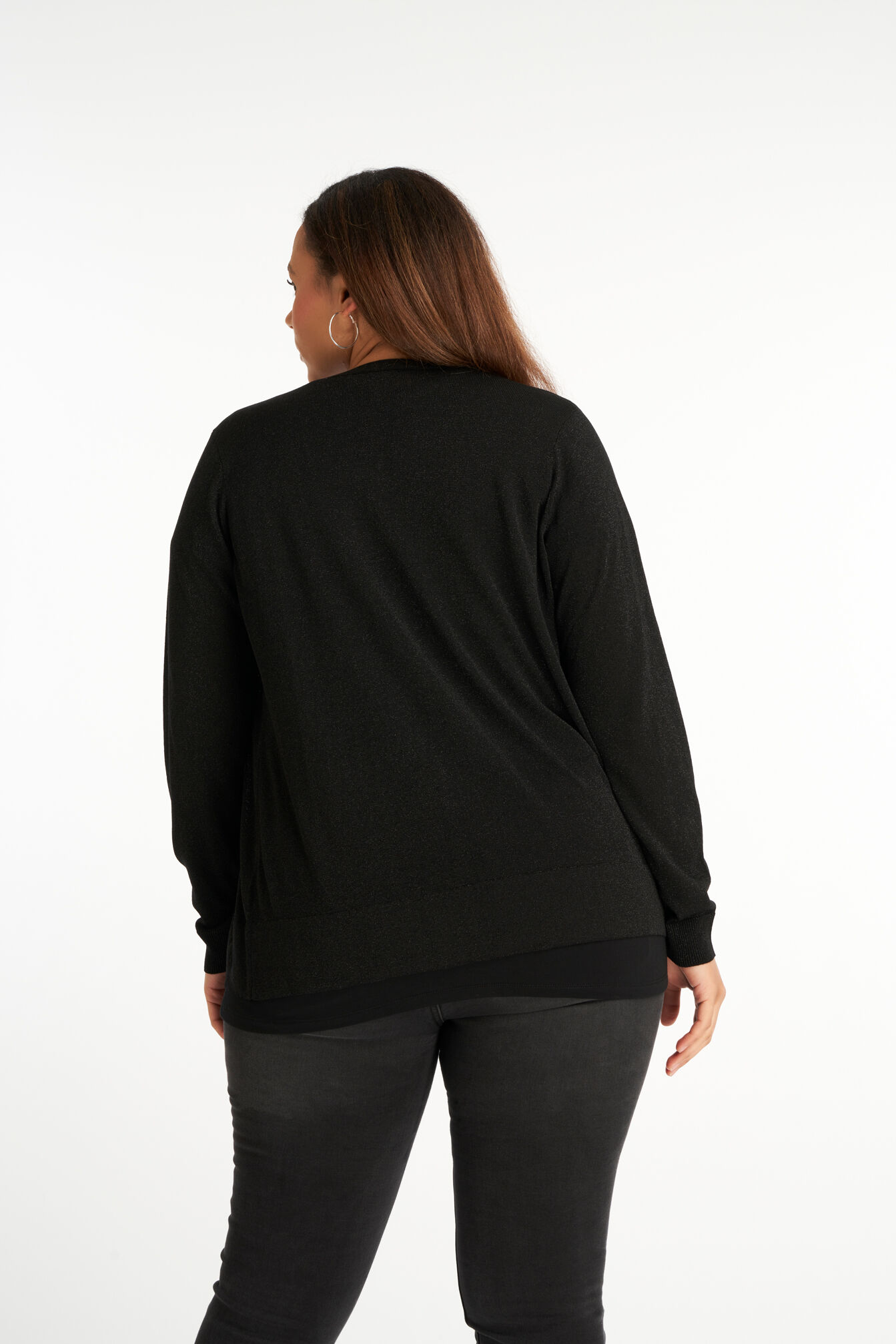 Cardigan en lurex image number 3