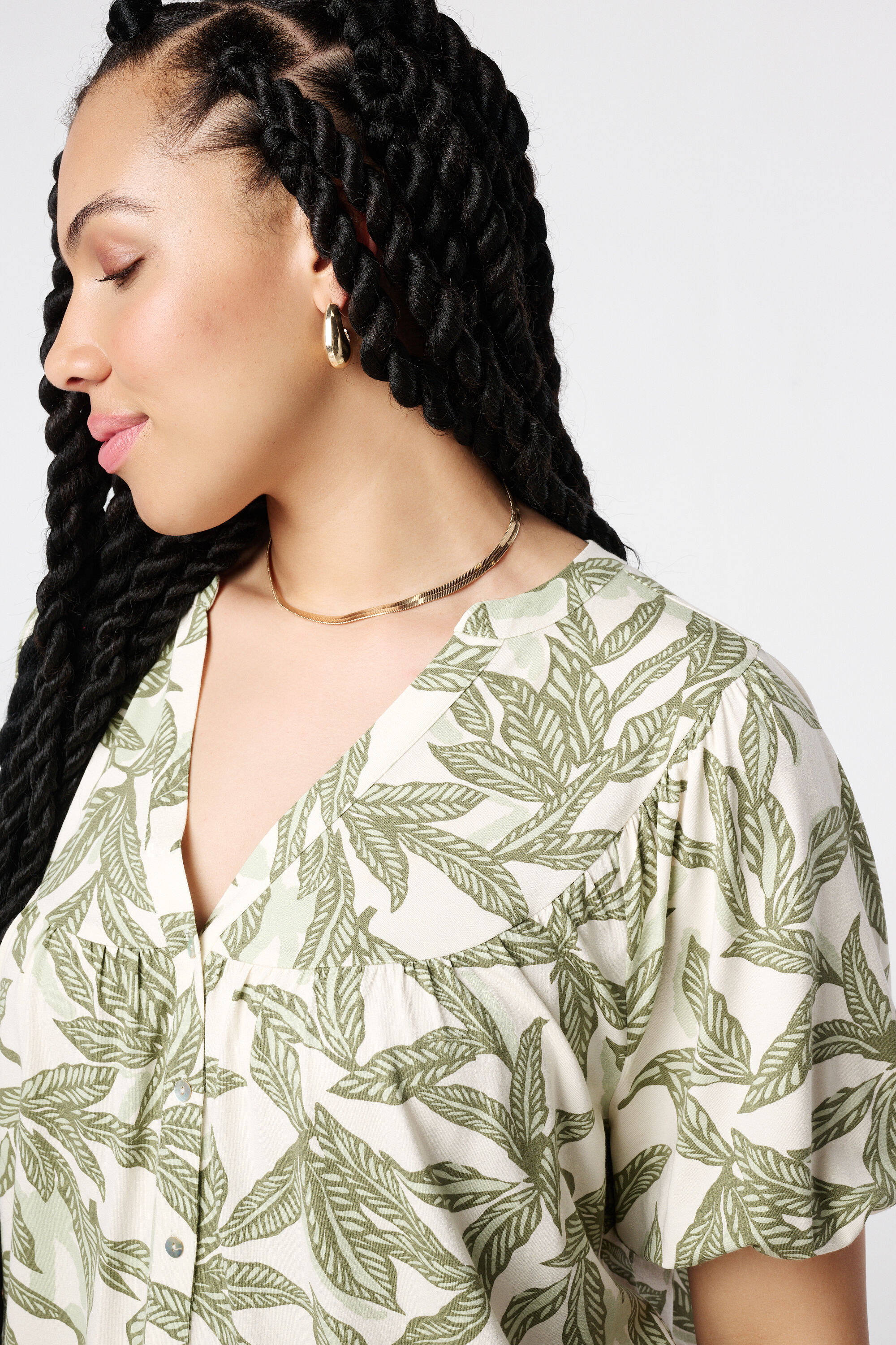 Haut l&eacute;ger &agrave; imprim&eacute; image number 4