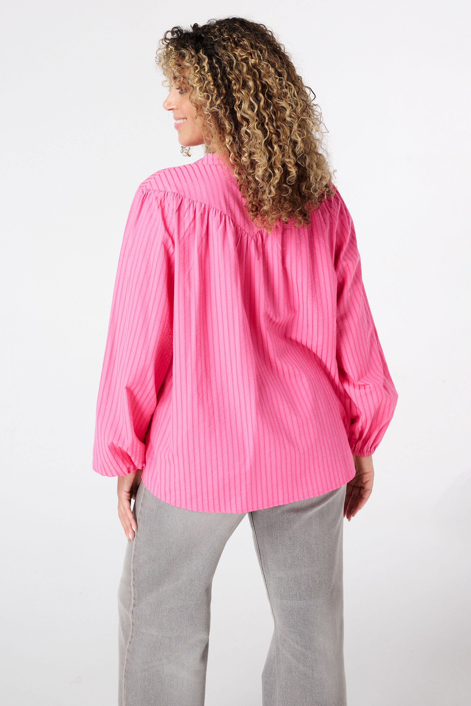 Chemisier avec rayures fantaisie  image number 3